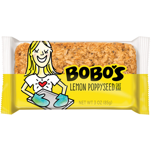 Energy & Granola Bars Bobo's Lemon Poppyseed Oat Bar hero