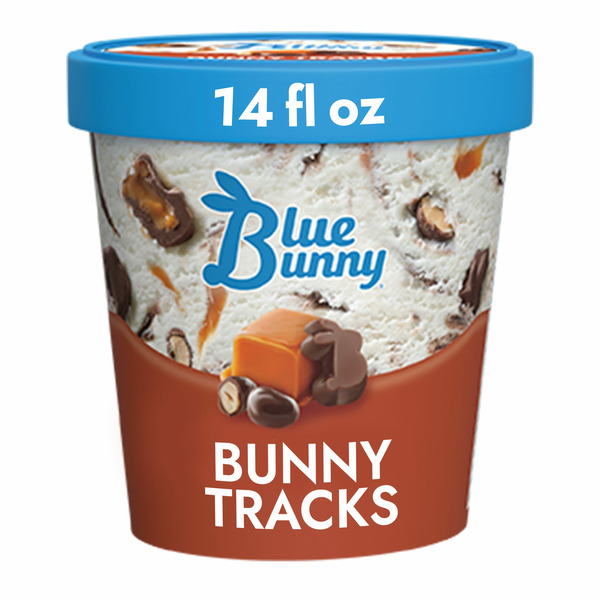 Ice Cream & Ice Blue Bunny Bunny Tracks® Frozen Dessert hero