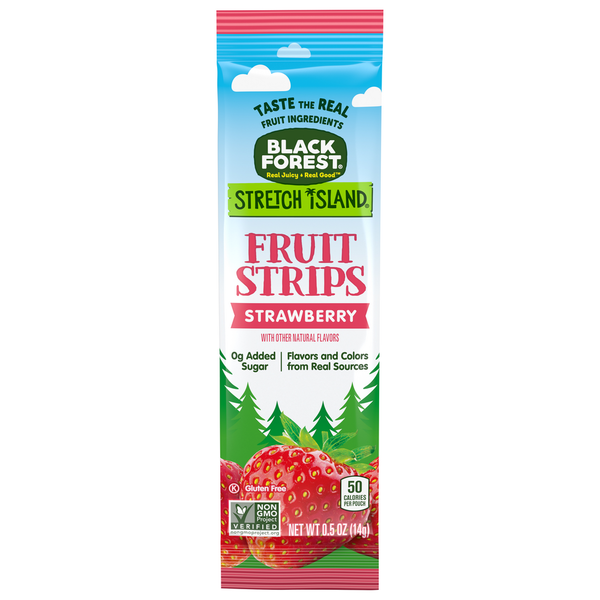 Nuts, Seeds & Dried Fruit Black Forest Fruit Strips, Strawberry hero