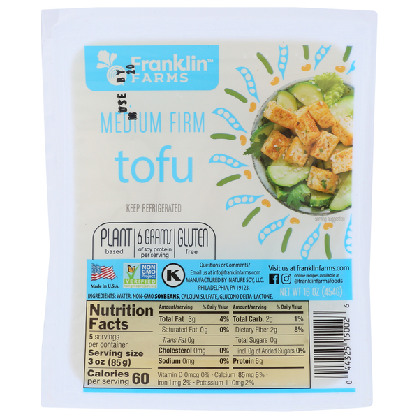 Franklin Farms Water-Packed Tofu hero