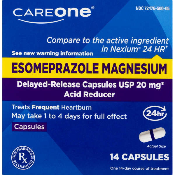 Digestion CareOne Esomeprazole Magnesium Acid Reducer 20 mg hero