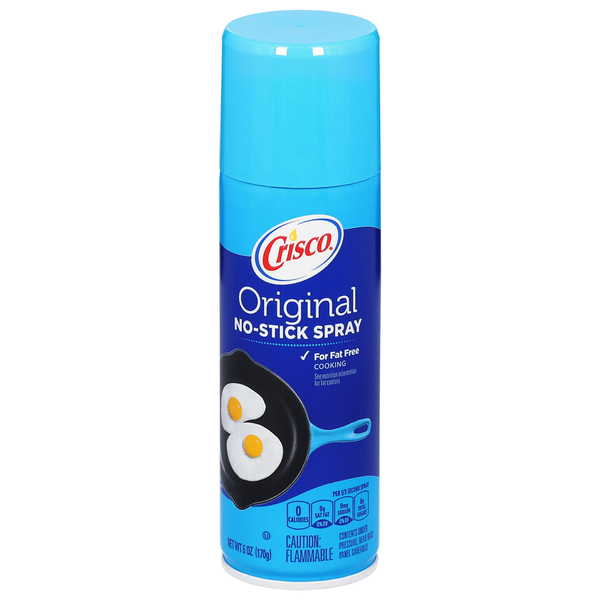 Oils & Vinegars Crisco No-Stick Spray, Original hero