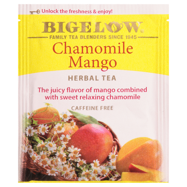 Tea Bigelow Herbal Tea, Chamomile Mango hero