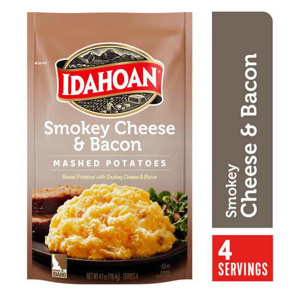 Frozen Meals Idahoan® Smokey Cheese & Bacon Mashed Potatoes hero