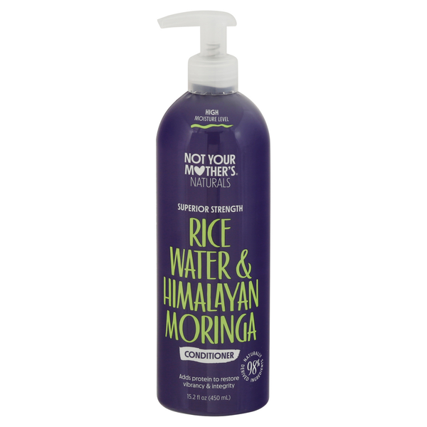 Hair Care Not Your Mother's Conditioner, Superior Strength, Rice Water & Himalayan Moringa hero