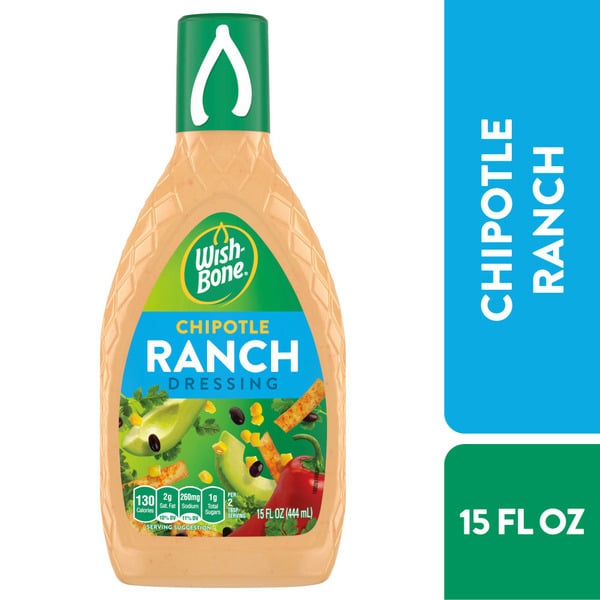 Salad Dressing & Toppings Wish-Bone Chipotle Ranch Salad Dressing hero