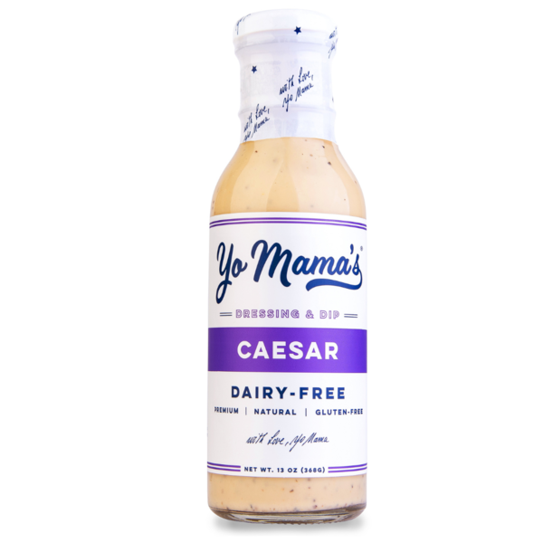 Salad Dressing & Toppings Yo Mama's Foods Caesar Dressing hero