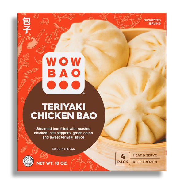 Frozen Meals Wow Bao Teriyaki Chicken Bao hero