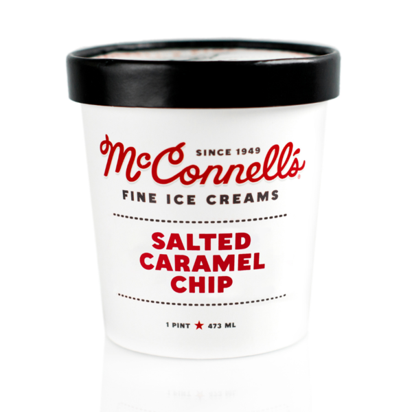 Ice Cream & Ice McConnell’s Salted Caramel Chip hero