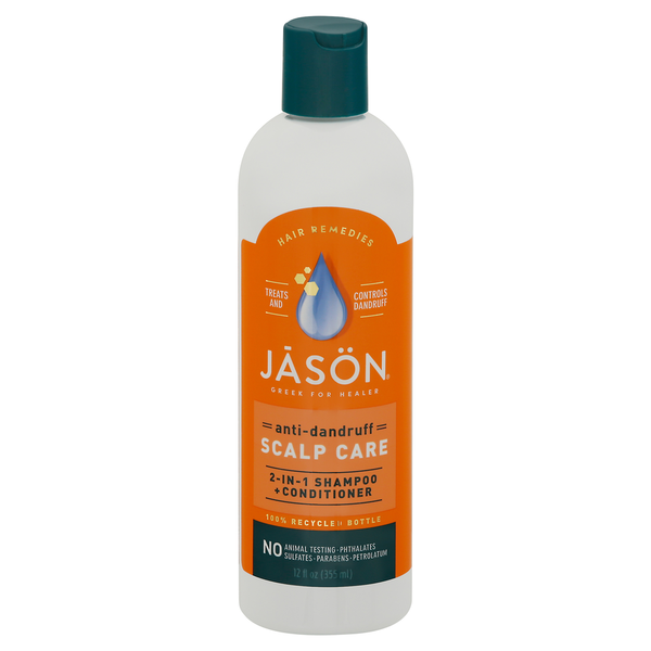 Hair Care JĀSÖN Shampoo + Conditioner, 2-in-1, Scalp Care, Anti-Dandruff hero