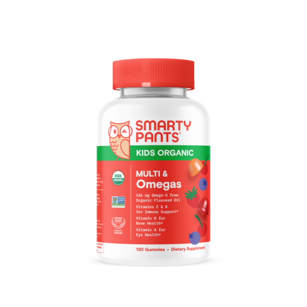 Vitamins & Supplements SmartyPants Organic Kids Formula Multivitamin Gummies hero