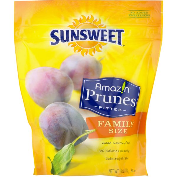 Dried Fruit & Fruit Snacks Sunsweet Amaz!n Prunes Pitted Family Size hero