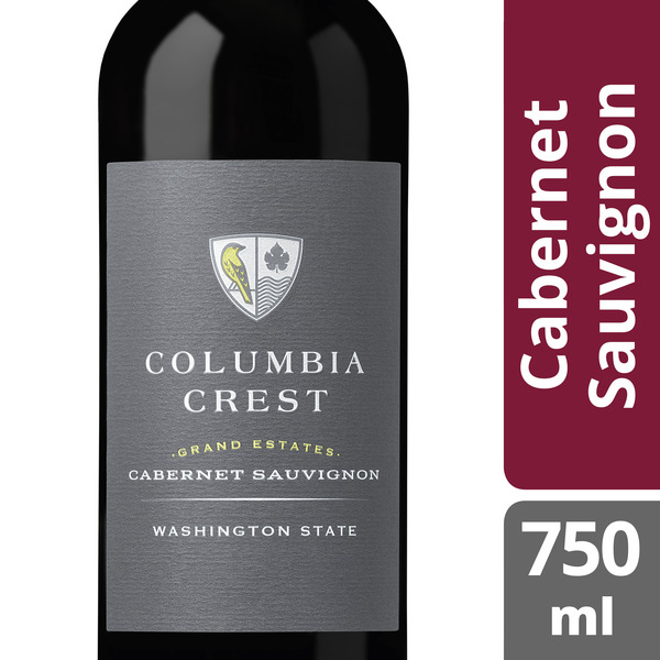 Red Columbia Crest Grand Estates Cabernet Sauvignon hero