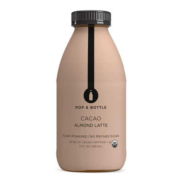 Coffee Pop & Bottle Cacao Almond Milk Latte hero