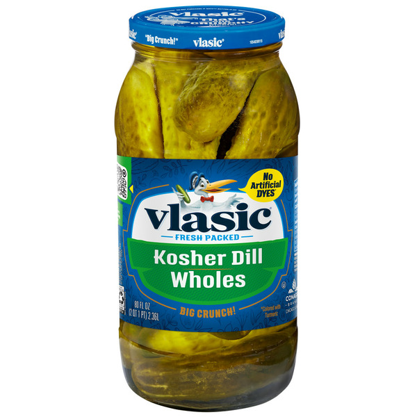 Pickled Goods & Olives Vlasic Keto Friendly Kosher Dill Whole Pickles hero