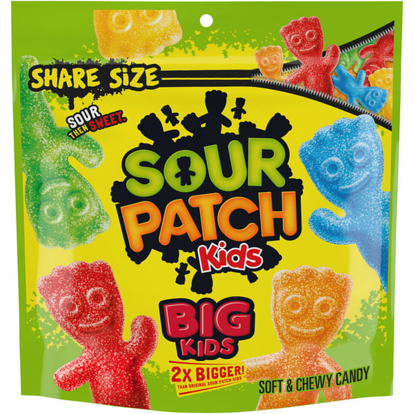 Candy & Chocolate Sour Patch Kids Big Kids Soft & Chewy Candy hero