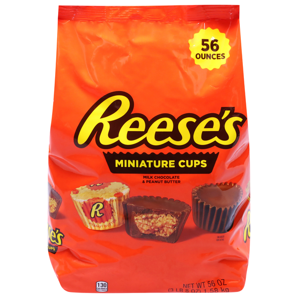 Candy & Chocolate Reese's Milk Chocolate Peanut Butter Cups Candy hero