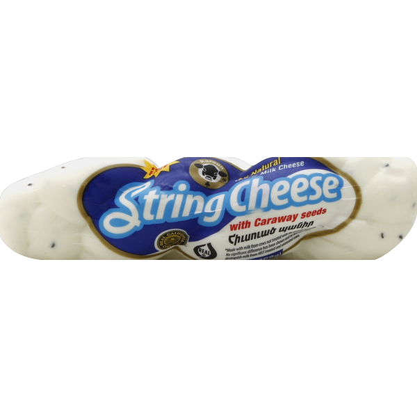 More International Foods Karoun String Cheese, with Caraway Seeds, Whole Milk hero