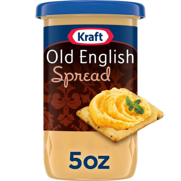 Packaged Cheese Kraft Old English Sharp Cheese Spread hero