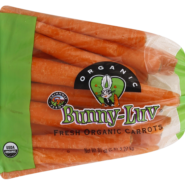 Fresh Vegetables Bunny-Luv Carrots, Fresh, Organic hero