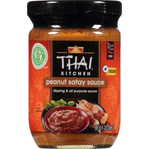 Asian Foods Thai Kitchen Gluten Free Peanut Satay Sauce hero