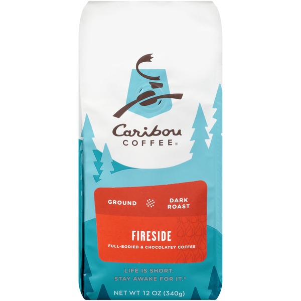 Coffee Caribou Coffee Coffee Fireside Dark Roast Ground Coffee hero