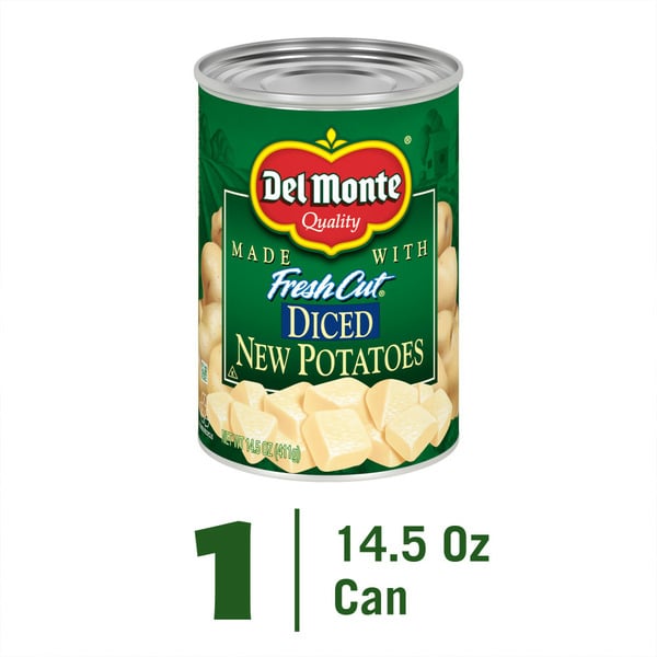 Canned & Jarred Vegetables Del Monte FRESH CUT Diced Canned Potatoes, Canned Vegetables hero