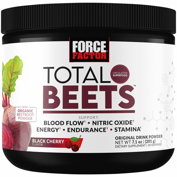 Other Supplements Force Factor Black Cherry Circulation Superfood Total Beets Powder With Organic Beetroot hero