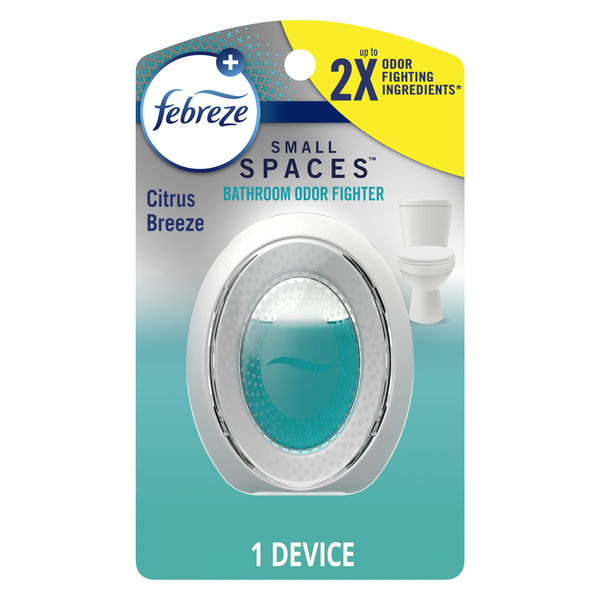 Air Fresheners & Candles Febreze Small Spaces Air Freshener Bathroom Odor Fighter hero