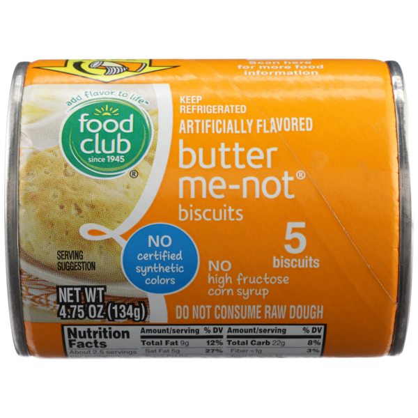 Cookies & Cakes Food Club Butter Me-Not Biscuits hero