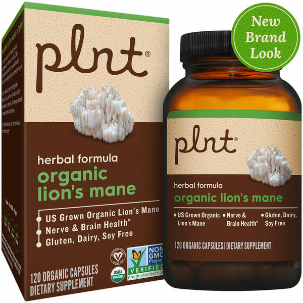 Plnt Organic Lion's Mane hero