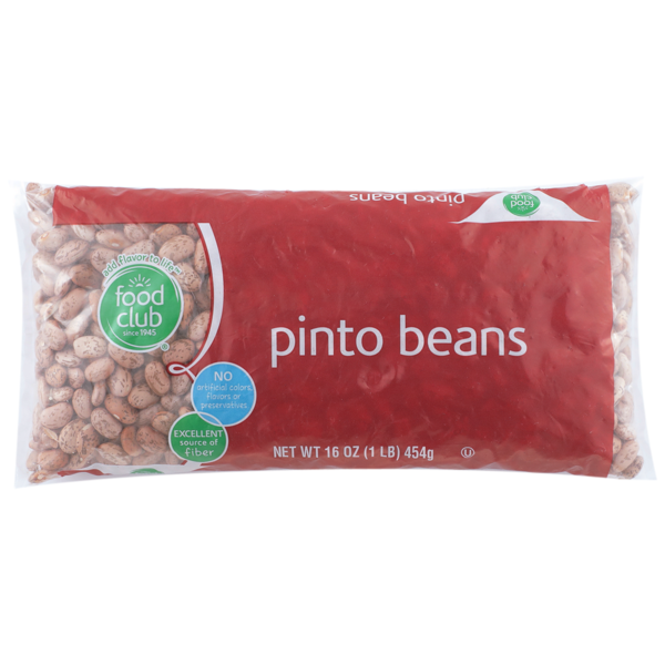 Grains, Rice & Dried Goods Food Club Pinto Beans hero