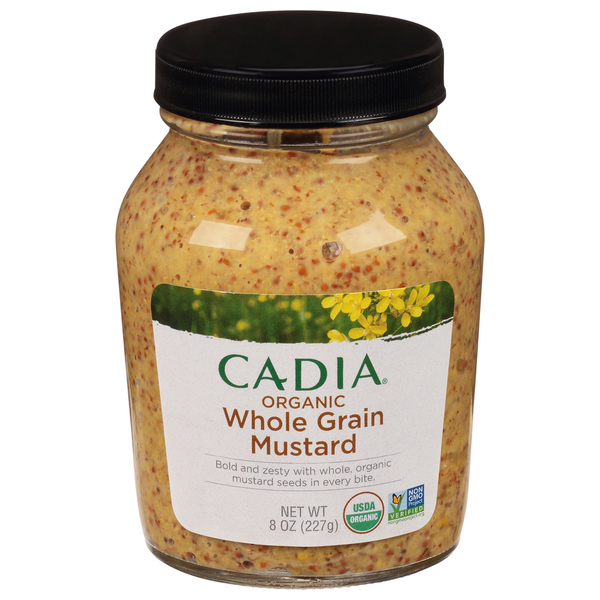 Condiments CADIA Mustard, Organic, Whole Grain hero