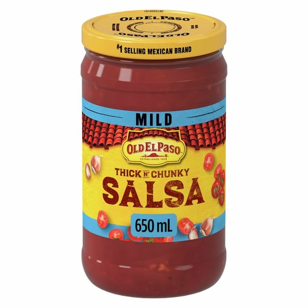 Latino Foods Old El Paso Thick 'n Chunky Mild Salsa hero