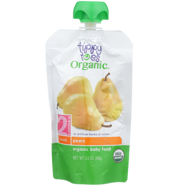 Baby Food & Formula Tippy Toes Pears Organic Baby Food hero