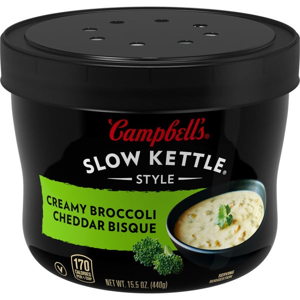 Soup, Broth & Bouillon Campbell's Creamy Broccoli Cheddar Bisque hero