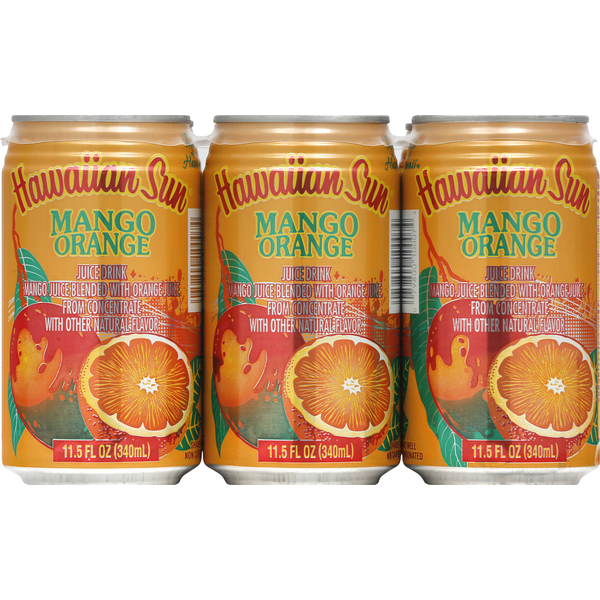 Juice & Nectars Hawaiian Sun Juice Drink, Mango Orange hero