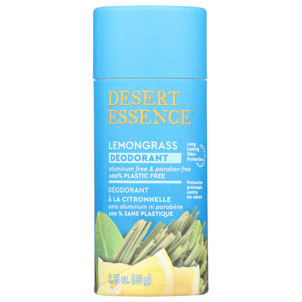 Desert Essence Lemongrass Deodorant hero