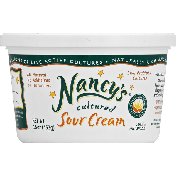 Cream Nancy's Sour Cream, Cultured hero