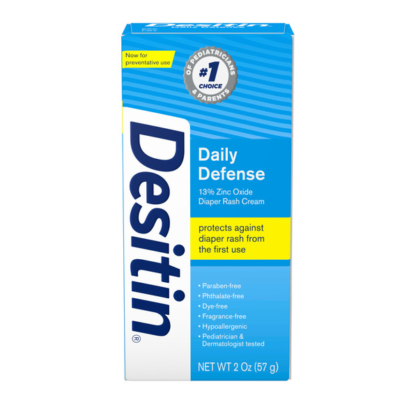 Baby First Aid & Vitamins DESITIN Daily Defense Baby Diaper Rash Cream, Travel Size hero