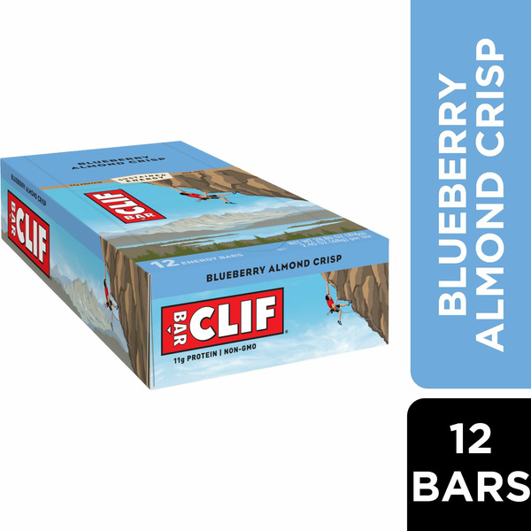 Energy & Granola Bars CLIF BAR Blueberry Almond Crisp Energy Bars hero