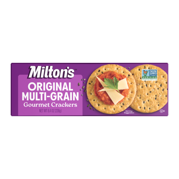 Crackers Milton's Gourmet Crackers, Original Multi-Grain hero