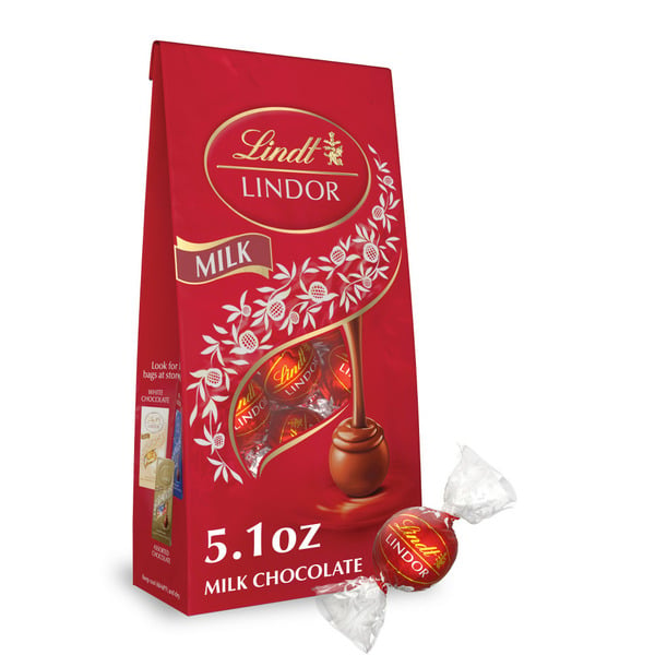 Candy & Chocolate Lindt Lindor Milk Chocolate Candy Truffles hero