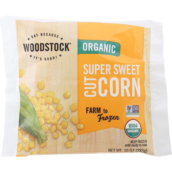 Frozen Produce WOODSTOCK Organic Super Sweet Cut Corn hero