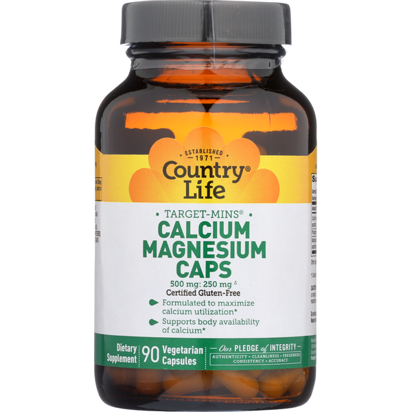 Vitamins & Supplements Country Life Calcium Magnesium hero