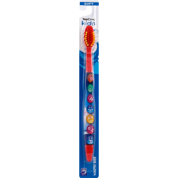 Oral Hygiene TopCare Toothbrush, Soft, Youth Size hero