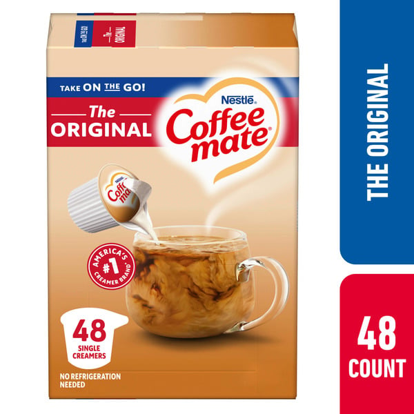 Other Creams & Cheeses Coffee mate Original Liquid Coffee Creamer Singles hero