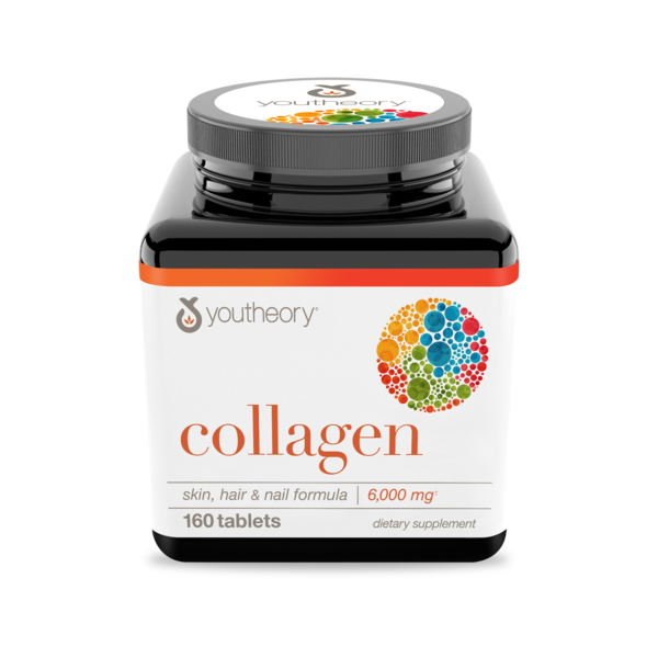 Vitamins & Supplements youtheory Advanced Collagen, Skin, Hair & Nail Formula hero