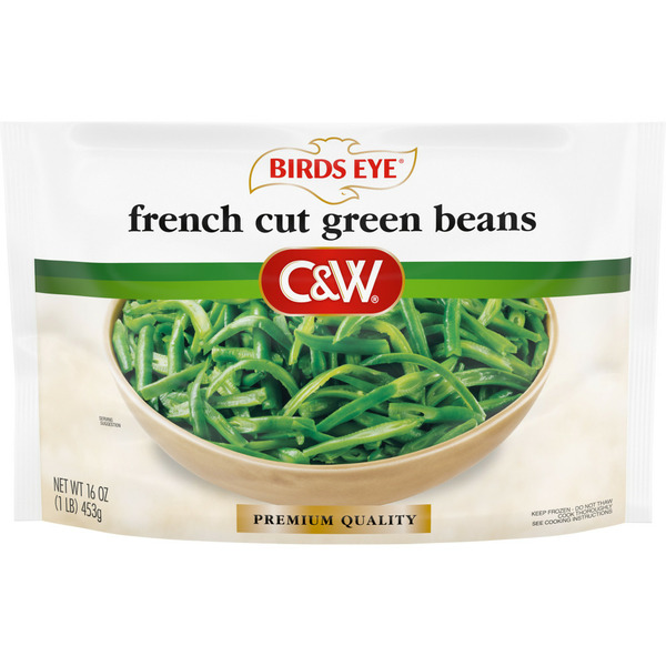 Frozen Produce Birds Eye C&W Premium Quality French Cut Green Beans, Frozen hero