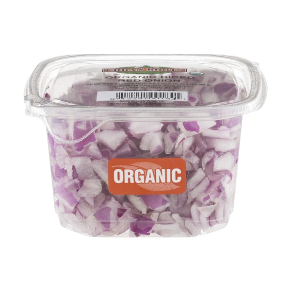 Packaged Vegetables & Fruits Urban Roots Organic Diced Red Onion hero